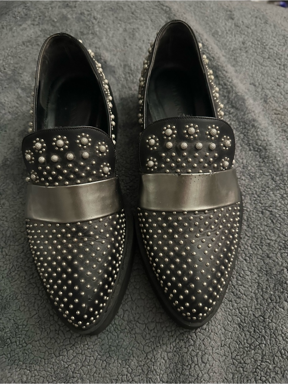 Alexander Mcqueen Studded Creeper 39
